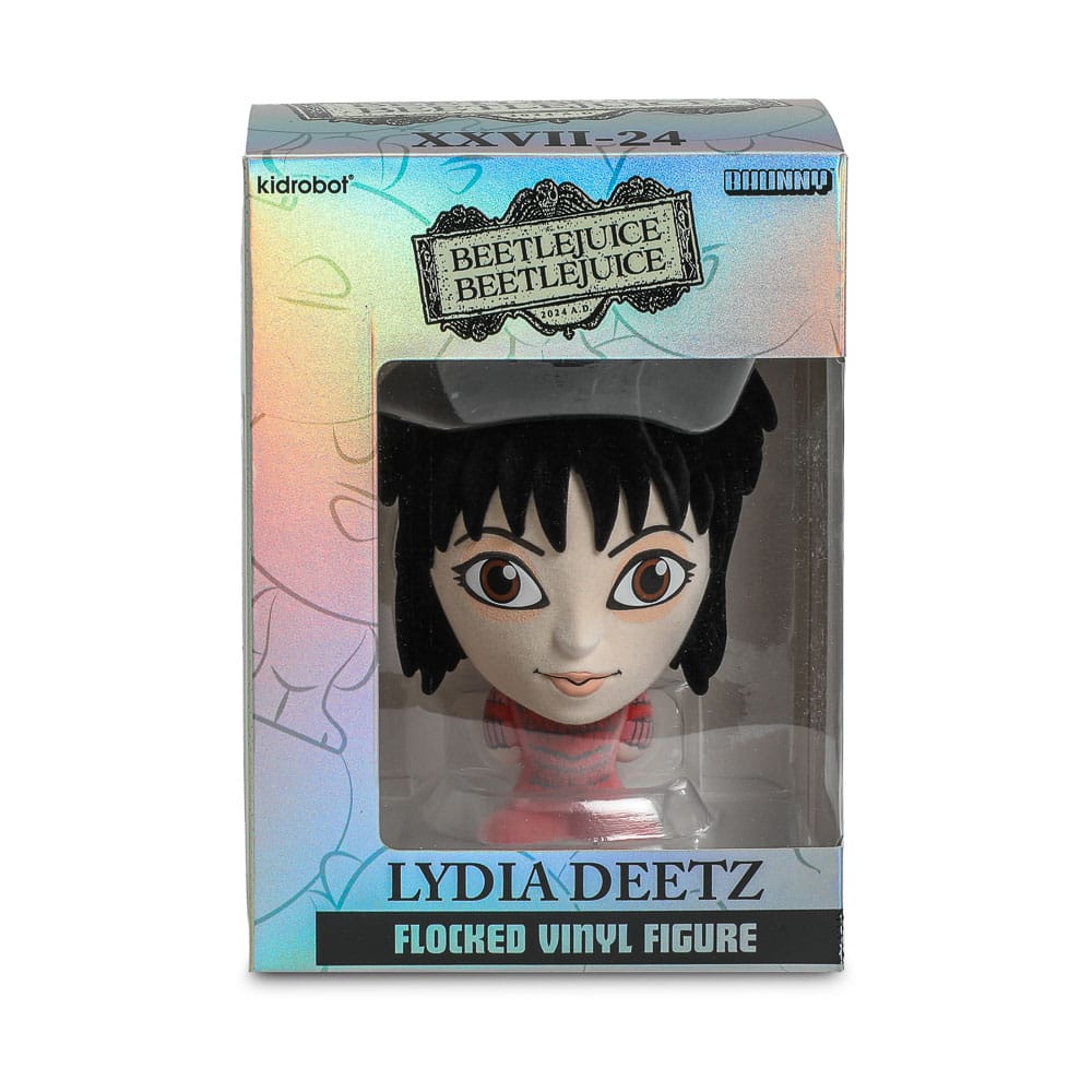 Beetlejuice Beetlejuice Bhunny Flocked Vinyl Figure Lydia Wedding 10 cm 0883975186432