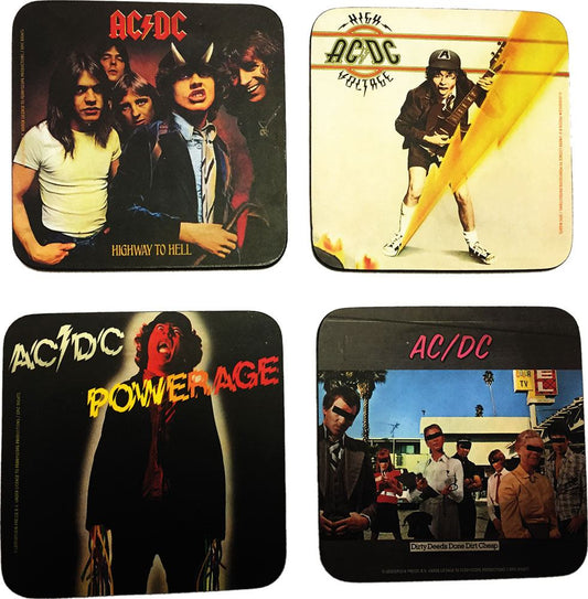 AC/DC Coaster Pack (4) 4039103996763