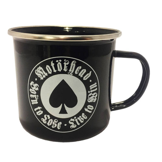 Motörhead Enamel Mug Born To Lose 4039103996879