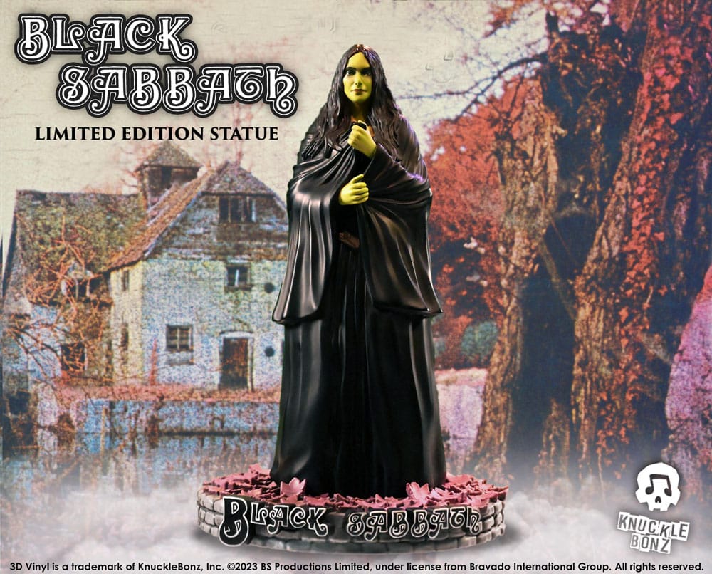 Black Sabbath 3D Vinyl Statue Witch (1st Album) 22 cm 0785571595468