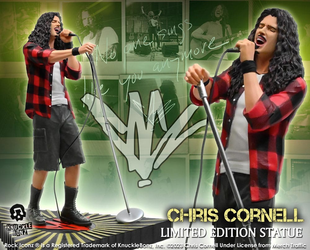 Chris Cornell Rock Iconz Statue 22 cm 0785571595727