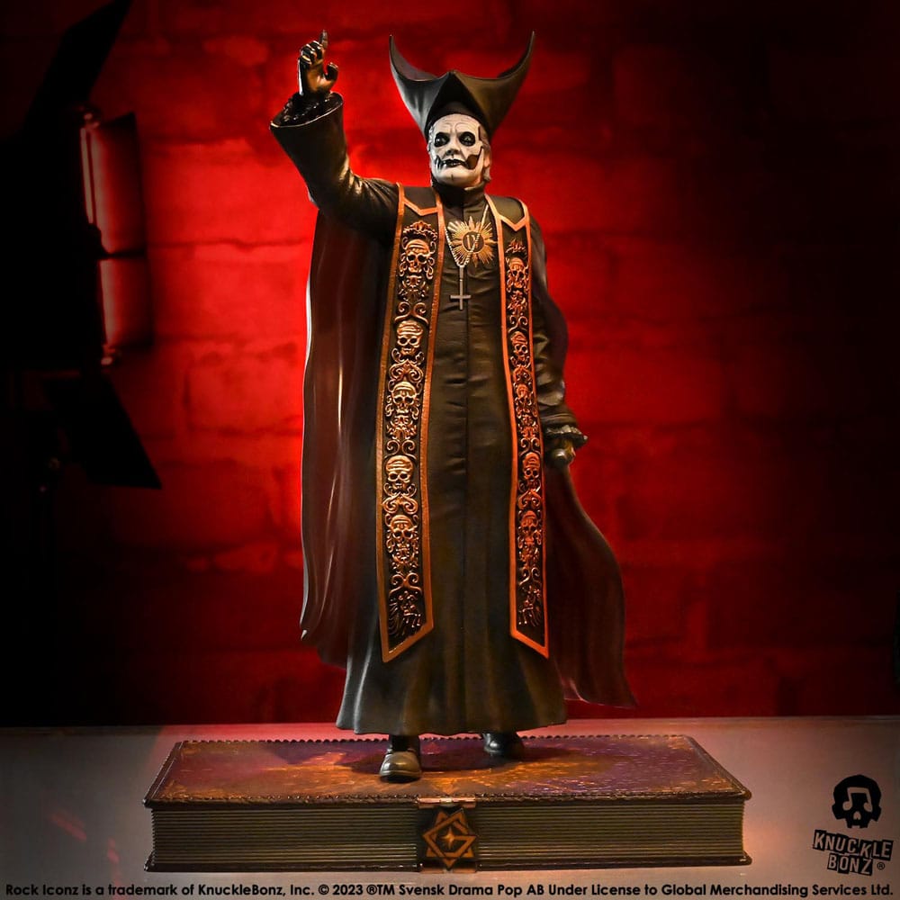 Ghost Rock Iconz Statue 1/9 Papa Emeritus IV (Black Robes) 22 cm 0785571595697