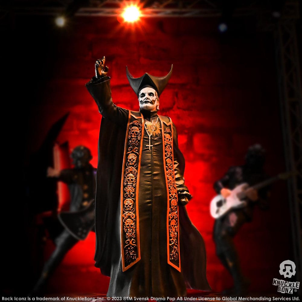 Ghost Rock Iconz Statue 1/9 Papa Emeritus IV (Black Robes) 22 cm 0785571595697