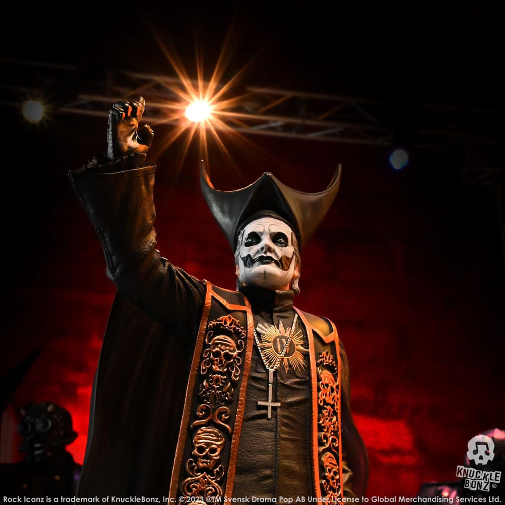 Ghost Rock Iconz Statue 1/9 Papa Emeritus IV (Black Robes) 22 cm 0785571595697