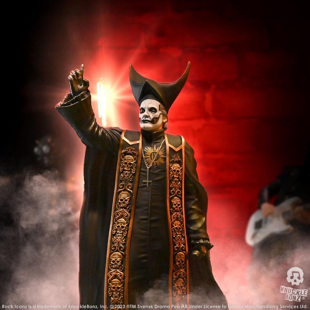 Ghost Rock Iconz Statue 1/9 Papa Emeritus IV (Black Robes) 22 cm 0785571595697