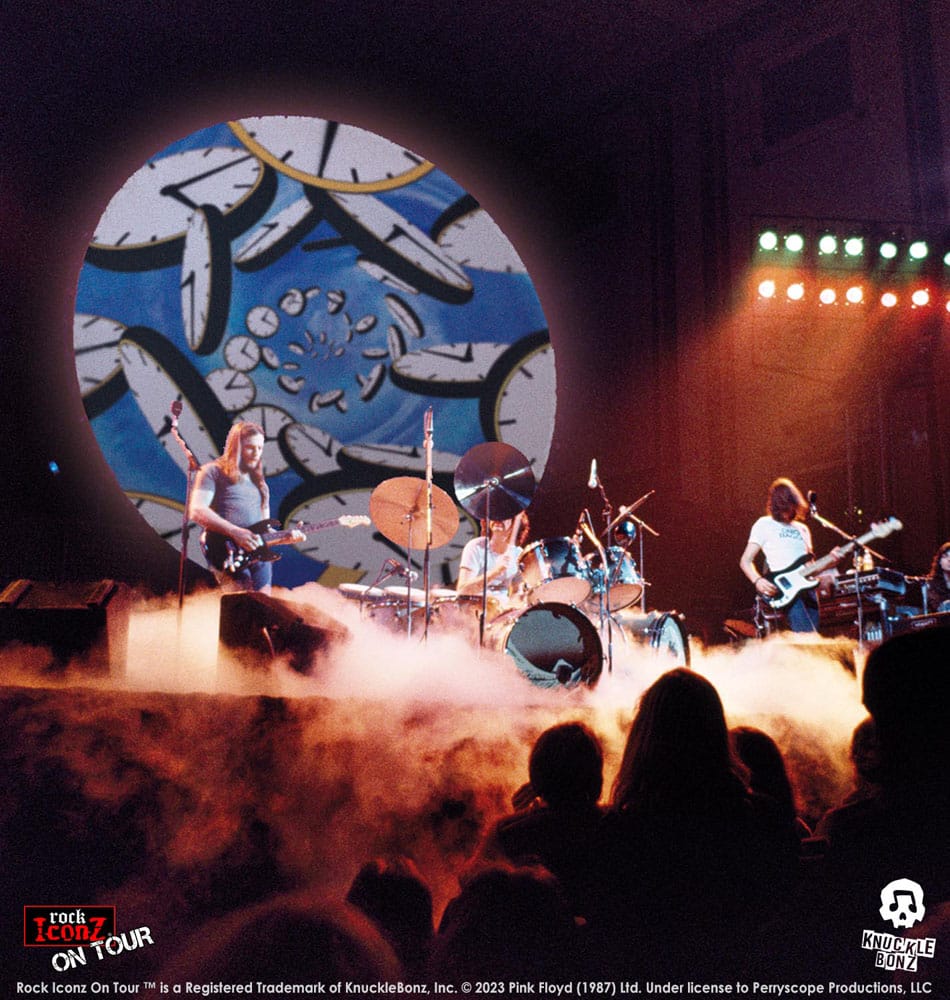 Pink Floyd Rock Iconz On Tour Statue Time Projection Screen (Dark Side of the Moon Tour) 25 cm 0785571595673