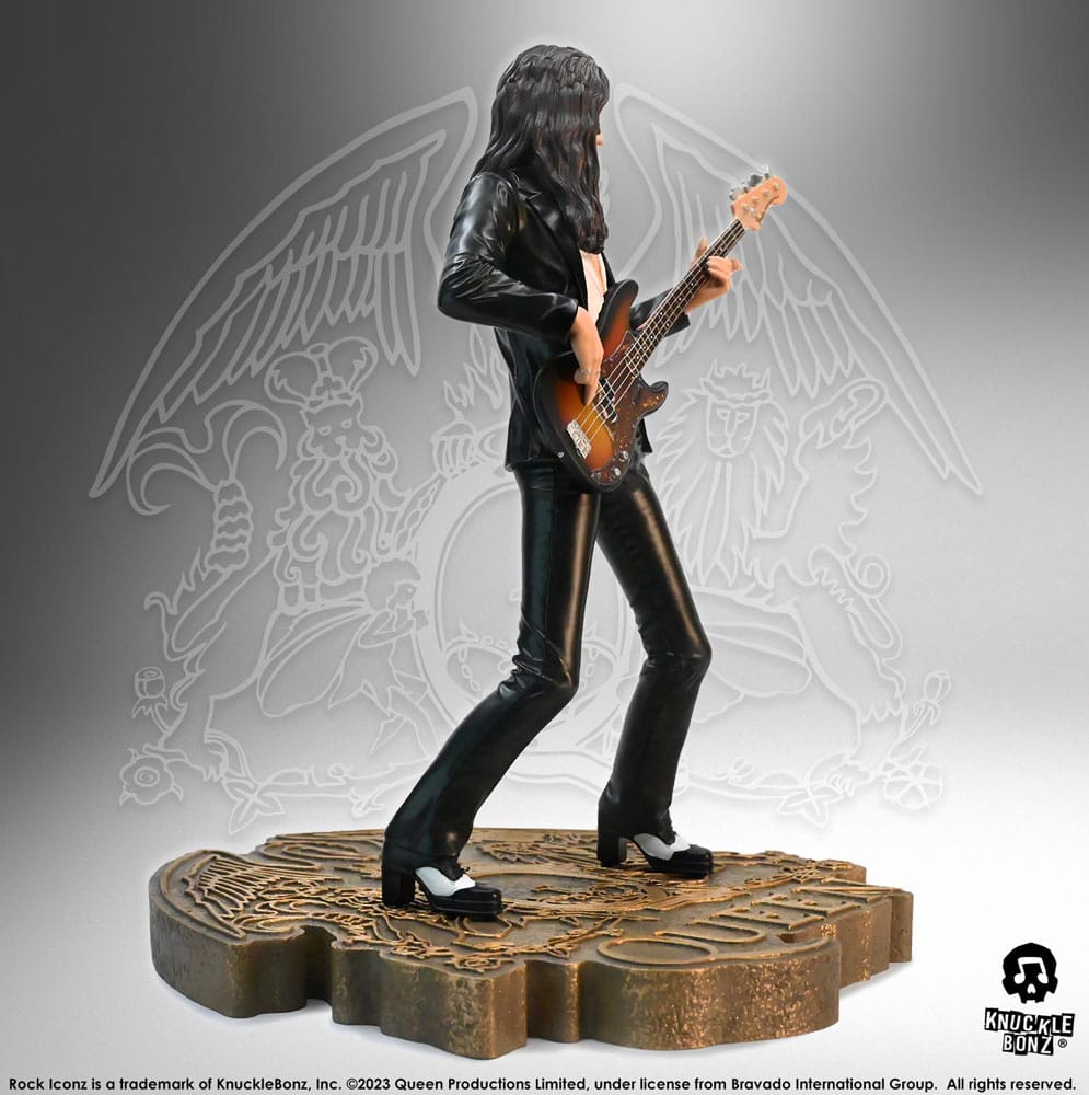 Queen Rock Iconz Statue John Deacon II (Sheer Heart Attack Era) 23 cm 0785571595581