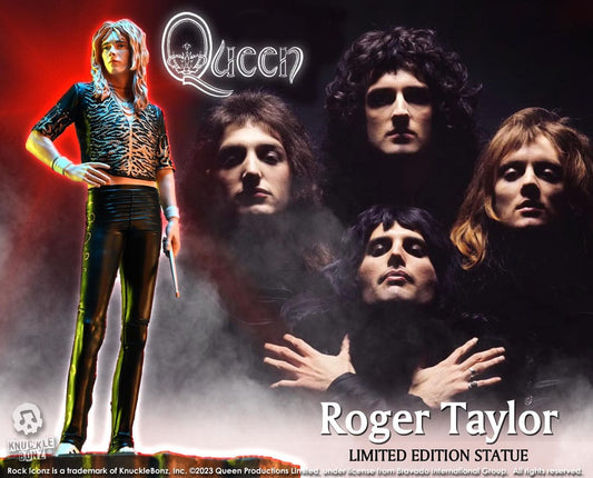 Queen Rock Iconz Statue Roger Taylor II (Sheer Heart Attack Era) 23 cm 0785571595574