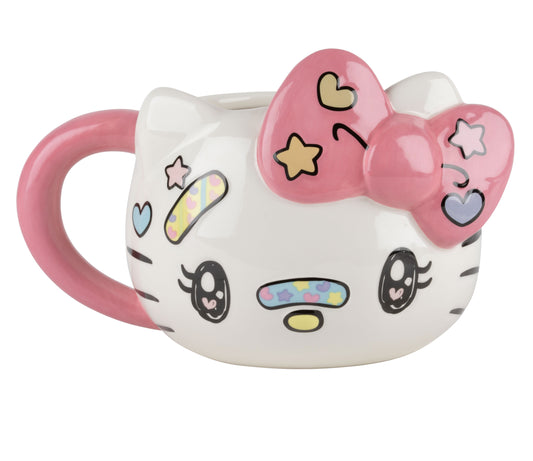 Sanrio 3D Mug Hello Kitty Kitty Kawaii 3328170019972