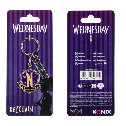 Wednesday Keychain Nevermore 3328170300674