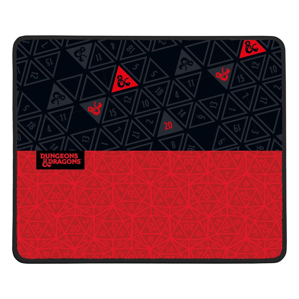 Dungeons & Dragons Mousepad Red & Black 3328170292313