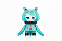 Hinomoto Heavy Industries Action Figure Ocean Exploration Robot Denshitako No. 3 Hatsune Miku Color Ver. 9 cm 4934054046263