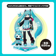 Hinomoto Heavy Industries Action Figure Ocean Exploration Robot Denshitako No. 3 Hatsune Miku Color Ver. 9 cm 4934054046263