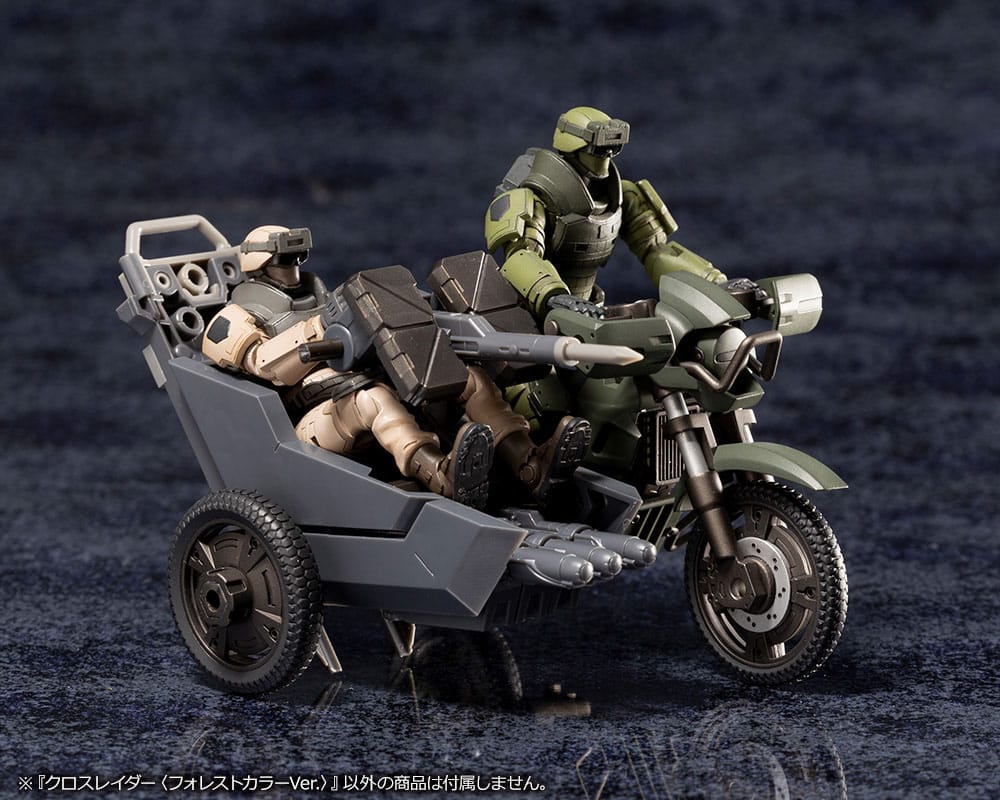 Hexa Gear Plastic Model Kit 1/24 Alternative Cross Rider Forest Color Ver. 10 cm 4934054074969