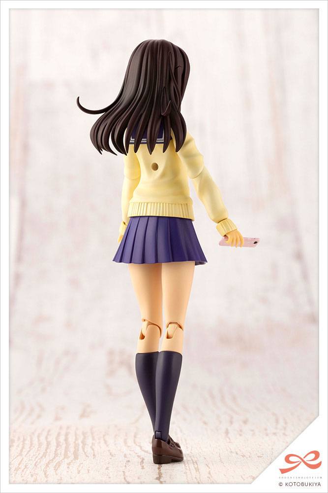 Sousai Shojo Teien Plastic Model Kit 1/10 Madoka Yuki Touou High School Winter Clothes 15 cm 4934054011599