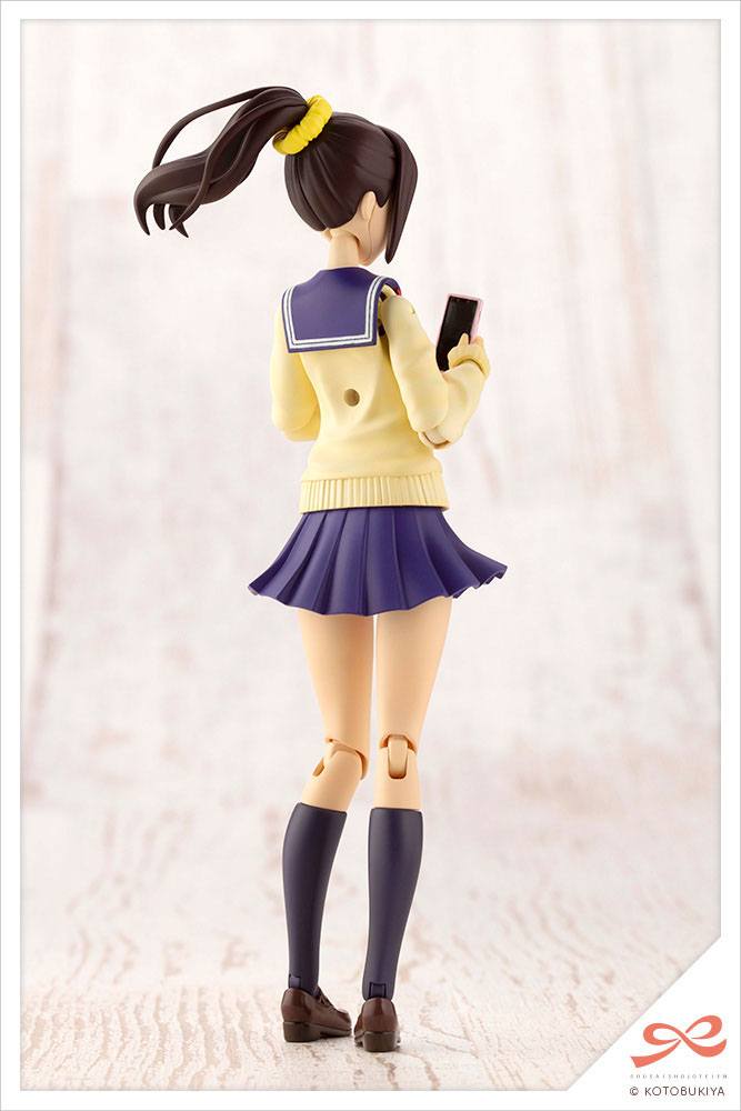 Sousai Shojo Teien Plastic Model Kit 1/10 Madoka Yuki Touou High School Winter Clothes 15 cm 4934054011599