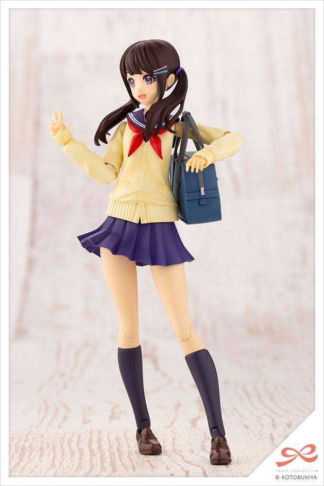 Sousai Shojo Teien Plastic Model Kit 1/10 Madoka Yuki Touou High School Winter Clothes 15 cm 4934054011599