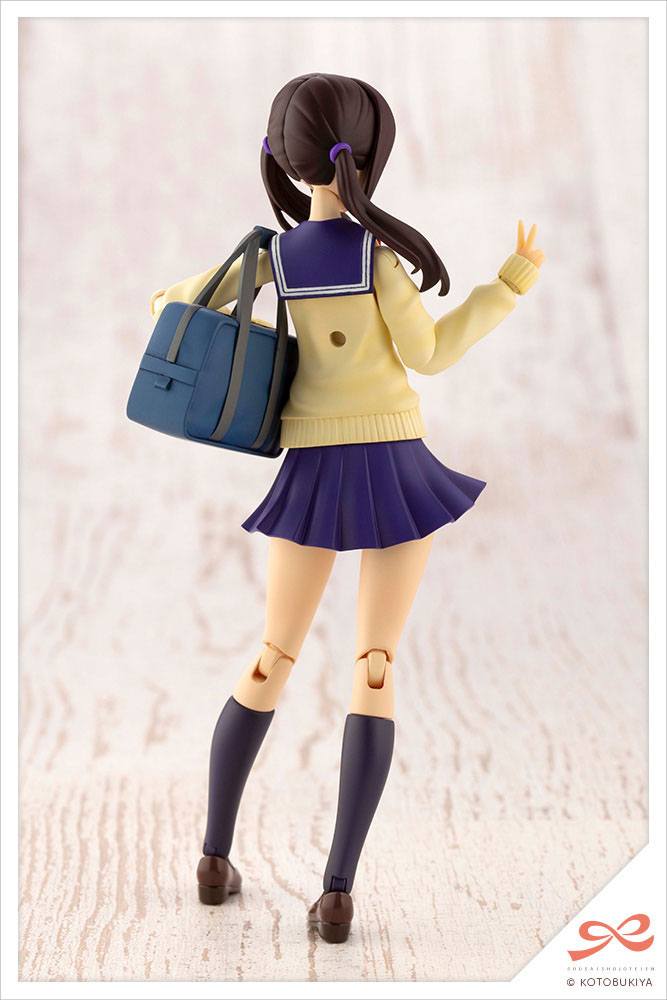 Sousai Shojo Teien Plastic Model Kit 1/10 Madoka Yuki Touou High School Winter Clothes 15 cm 4934054011599