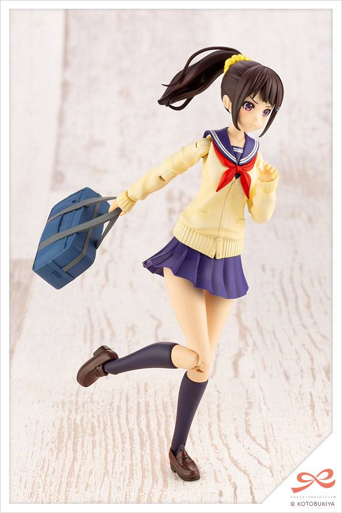 Sousai Shojo Teien Plastic Model Kit 1/10 Madoka Yuki Touou High School Winter Clothes 15 cm 4934054011599