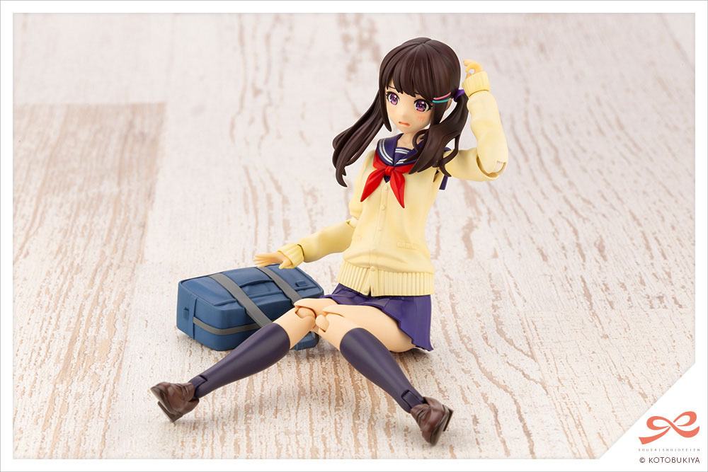 Sousai Shojo Teien Plastic Model Kit 1/10 Madoka Yuki Touou High School Winter Clothes 15 cm 4934054011599