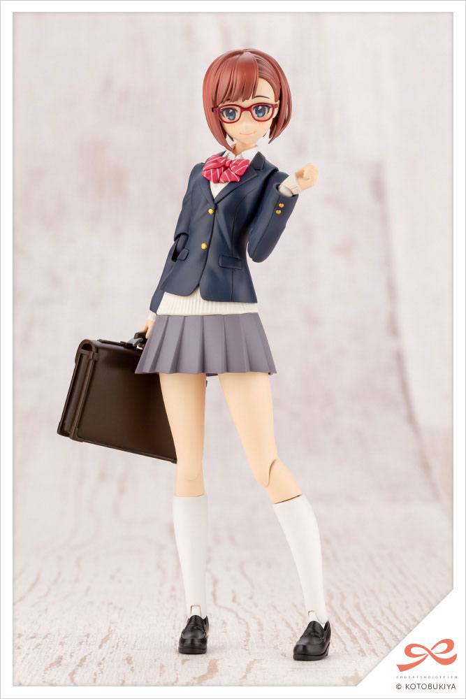 Sousai Shojo Teien Plastic Model Kit 1/10 Koyomi Takanashi Ryobu High School Winter Clothes 15 cm 4934054019427