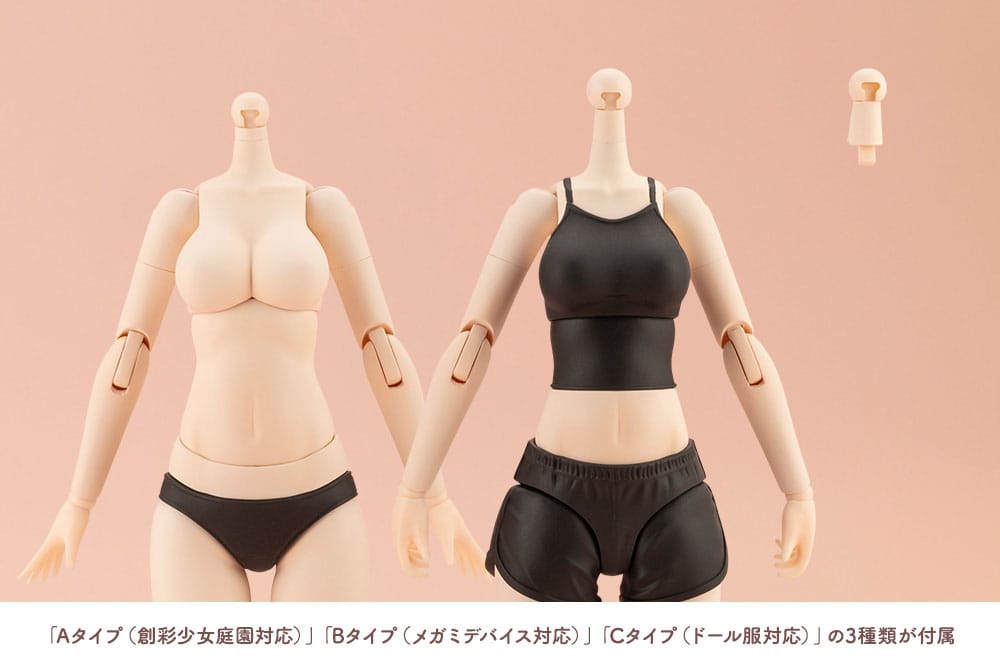 Sousai Shojo Teien Accessory set for action figures Dress Up Body Color C Ver. M 4934054066285