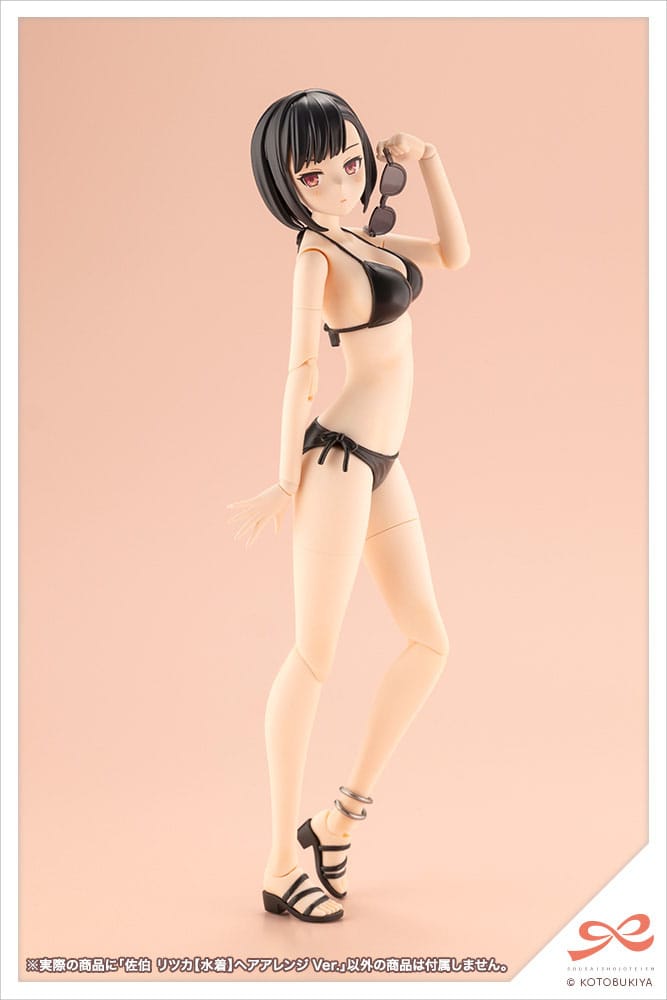 Sousai Shojo Teien Plastic Model Kit 1/10 Ritsuka Saeki (Swim Style) Hair Arrange Ver. 16 cm 4934054066445