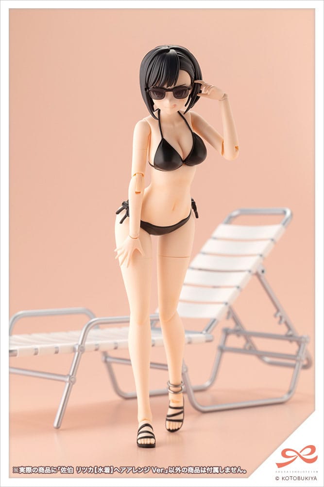 Sousai Shojo Teien Plastic Model Kit 1/10 Ritsuka Saeki (Swim Style) Hair Arrange Ver. 16 cm 4934054066445