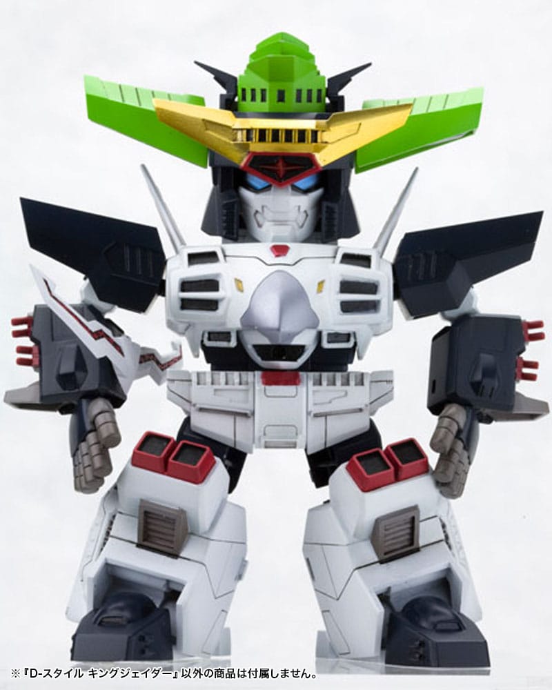 The King Of Braves GaoGaiGar D-Style Model Kit King J-Der 12 cm 4934054065486