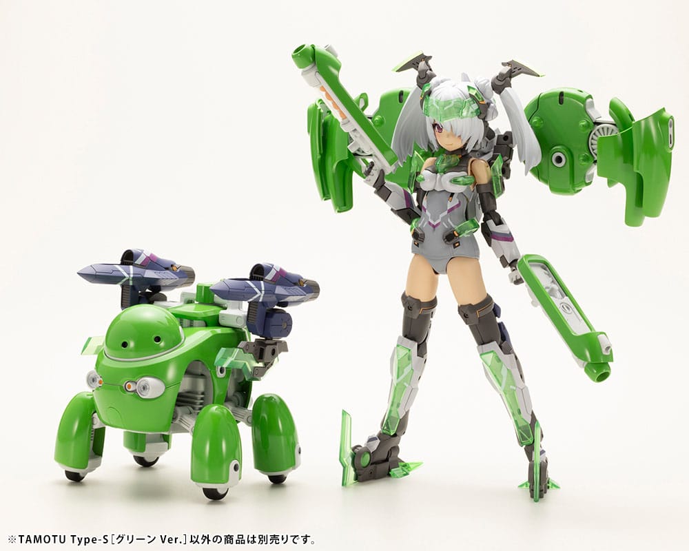 Maruttoys Plastic Model Kit 1/12 Tamotu Type-S (Green Ver.) 9 cm 4934054053148