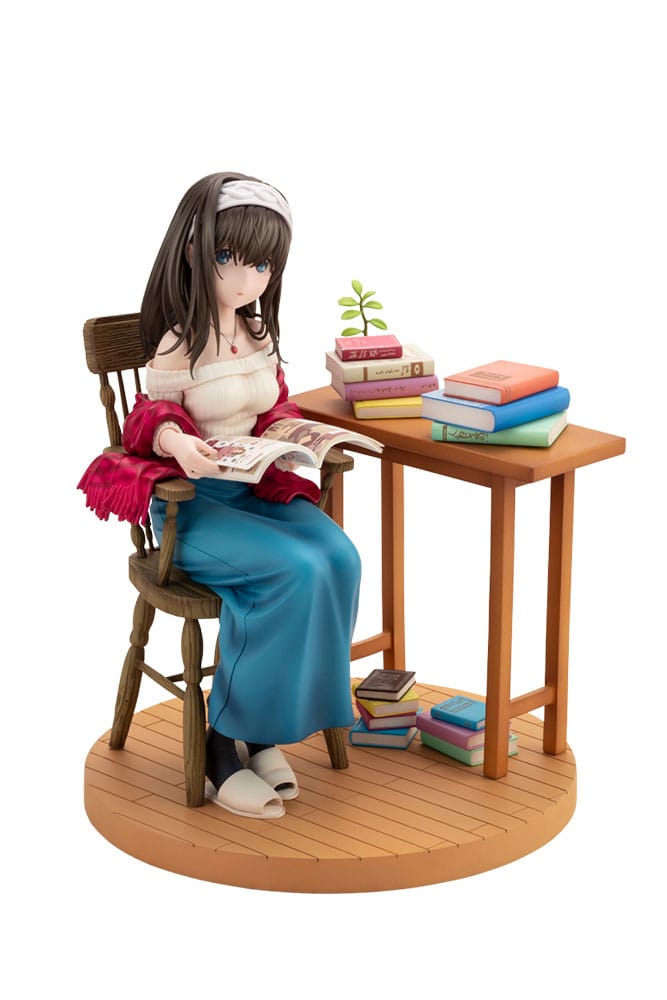 The Idolmaster Cinderella Girls PVC Statue 1/8 Fumika Sagisawa -off stage- 17 cm 4934054039975