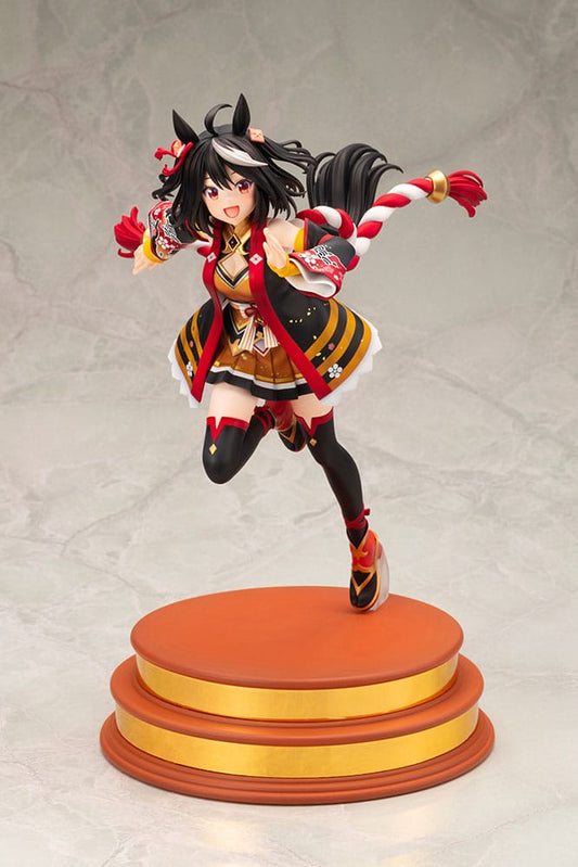 Uma Musume Pretty Derby PVC Statue 1/7 Outrunning the Encroaching Heat Kitasan Black 30 cm 4934054041190