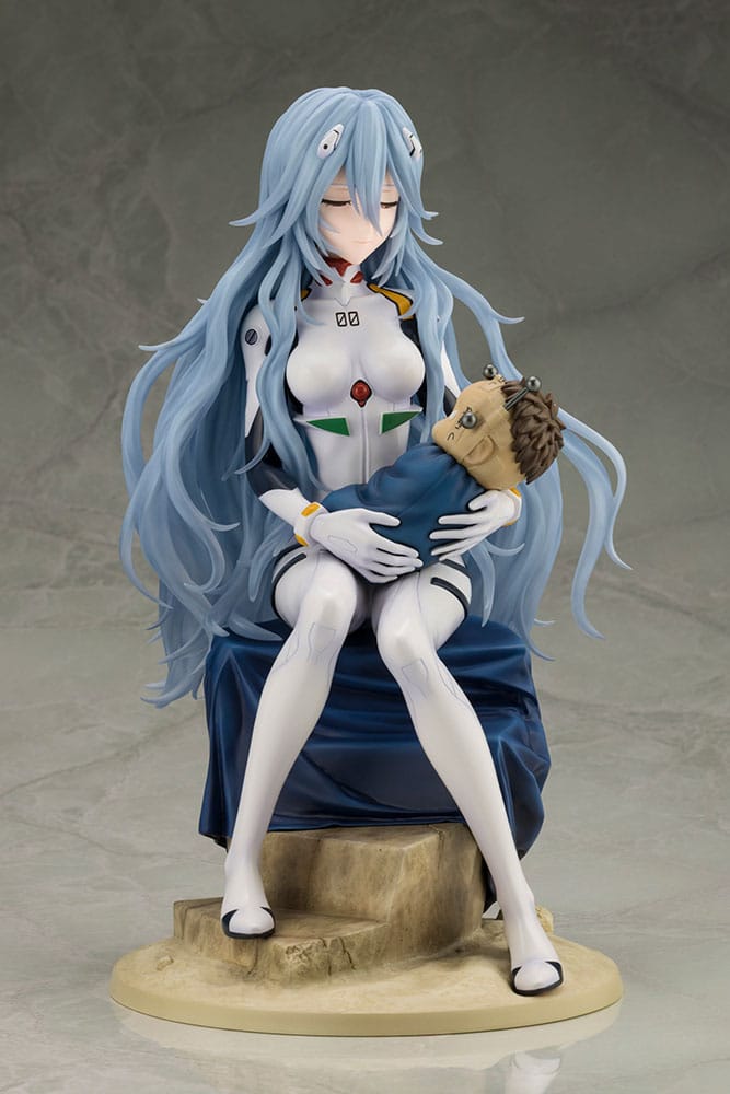 Evangelion: 3.0+1.0 Thrice Upon a Time PVC Statue 1/6 Rei Ayanami (Affectionate Gaze) 22 cm 4934054050956