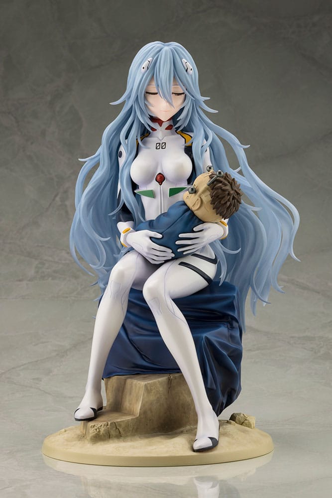 Evangelion: 3.0+1.0 Thrice Upon a Time PVC Statue 1/6 Rei Ayanami (Affectionate Gaze) 22 cm 4934054050956