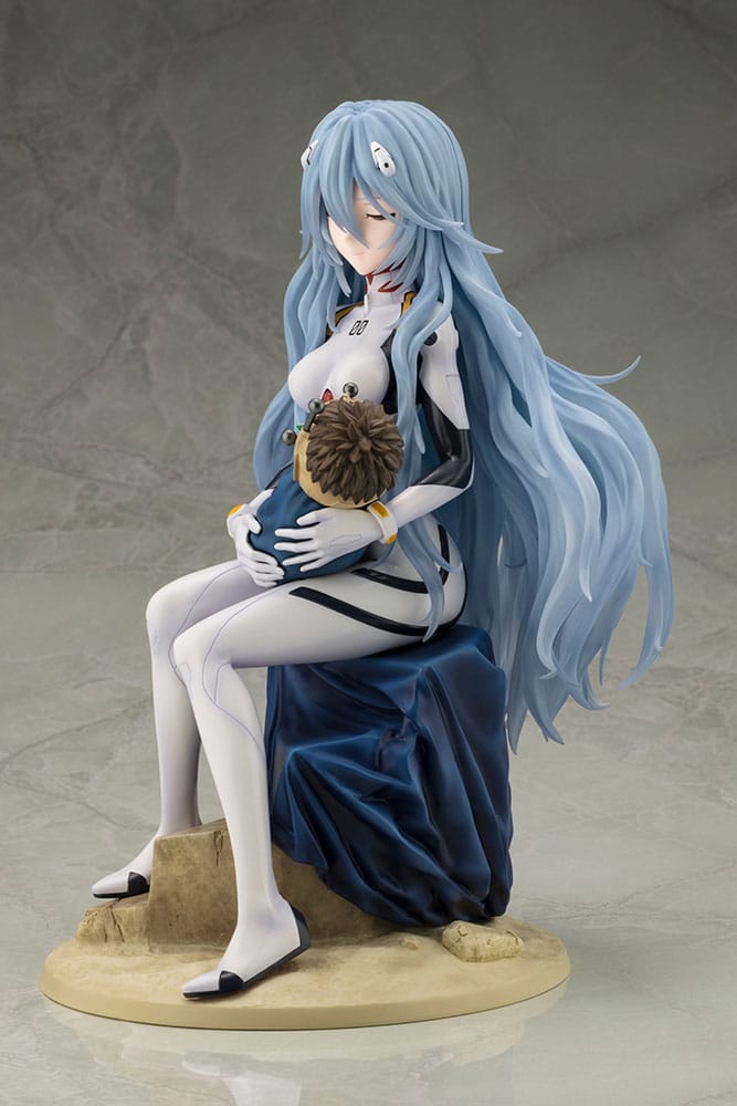 Evangelion: 3.0+1.0 Thrice Upon a Time PVC Statue 1/6 Rei Ayanami (Affectionate Gaze) 22 cm 4934054050956