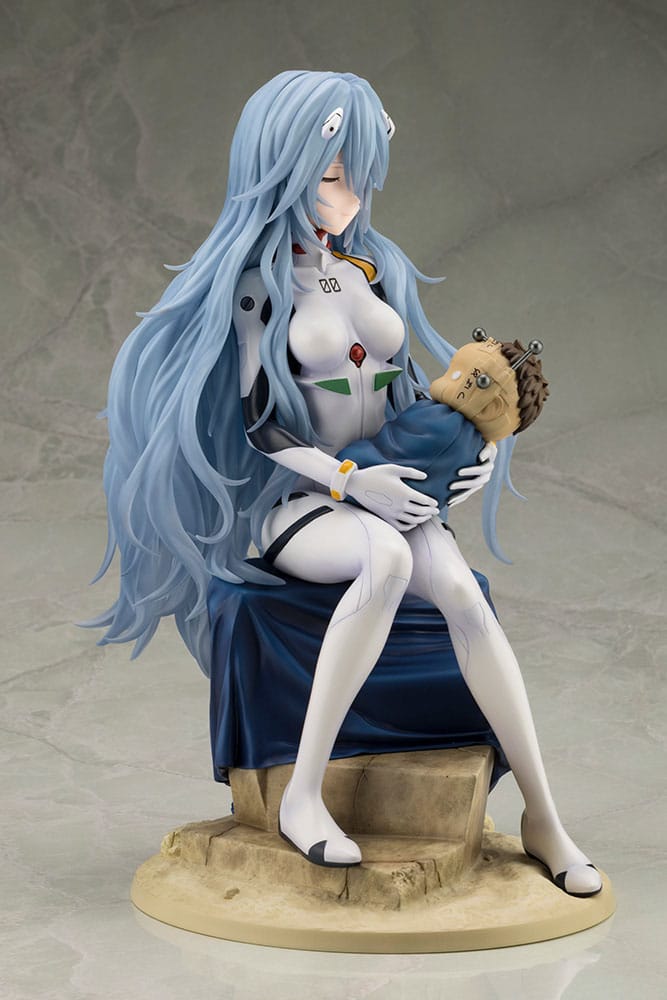 Evangelion: 3.0+1.0 Thrice Upon a Time PVC Statue 1/6 Rei Ayanami (Affectionate Gaze) 22 cm 4934054050956