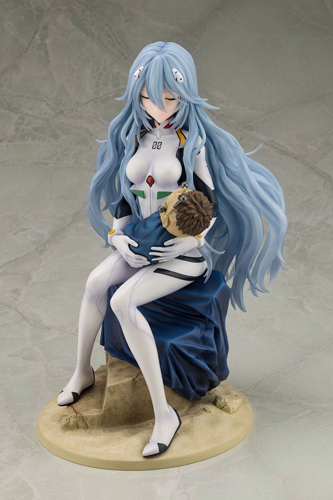 Evangelion: 3.0+1.0 Thrice Upon a Time PVC Statue 1/6 Rei Ayanami (Affectionate Gaze) 22 cm 4934054050956