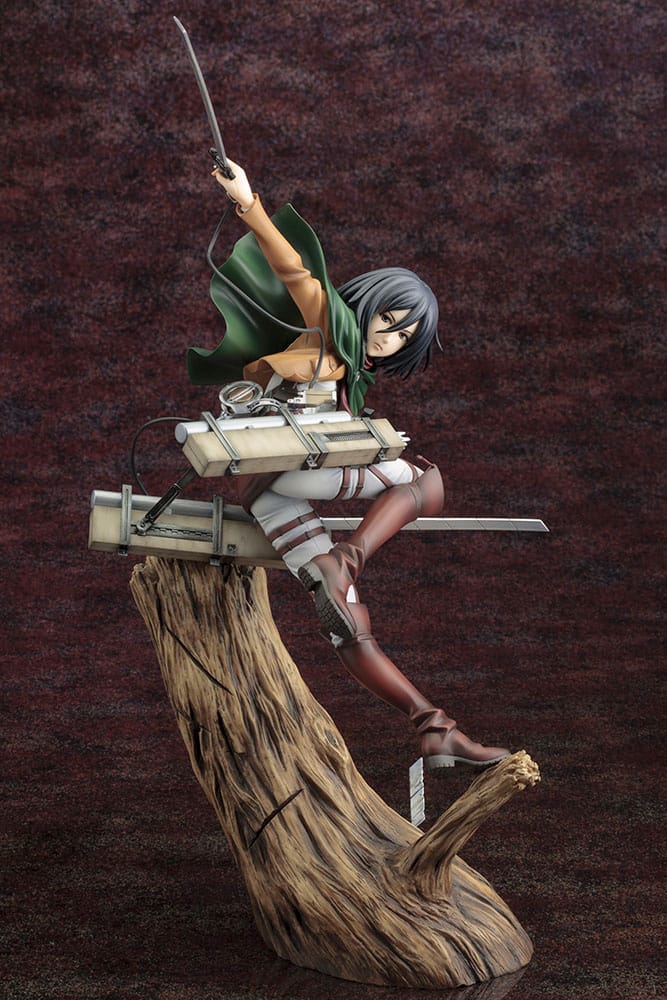 Attack on Titan ARTFXJ Statue 1/8 Mikasa Ackerman Renewal Package Ver. 35 cm 0190526055773