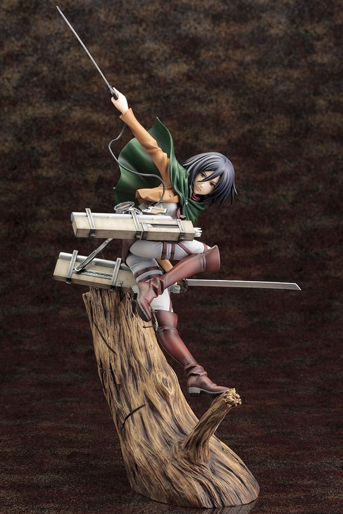 Attack on Titan ARTFXJ Statue 1/8 Mikasa Ackerman Renewal Package Ver. 35 cm 0190526055773