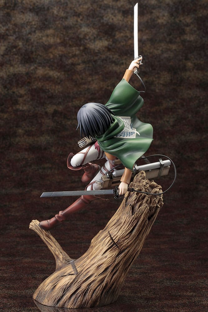 Attack on Titan ARTFXJ Statue 1/8 Mikasa Ackerman Renewal Package Ver. 35 cm 0190526055773