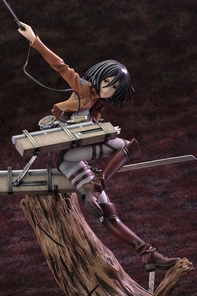 Attack on Titan ARTFXJ Statue 1/8 Mikasa Ackerman Renewal Package Ver. 35 cm 0190526055773