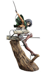 Attack on Titan ARTFXJ Statue 1/8 Mikasa Ackerman Renewal Package Ver. 35 cm 0190526055773