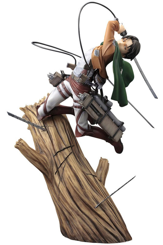 Attack on Titan ARTFXJ Statue 1/8 Levi Renewal Package Ver. 28 cm 0190526055780