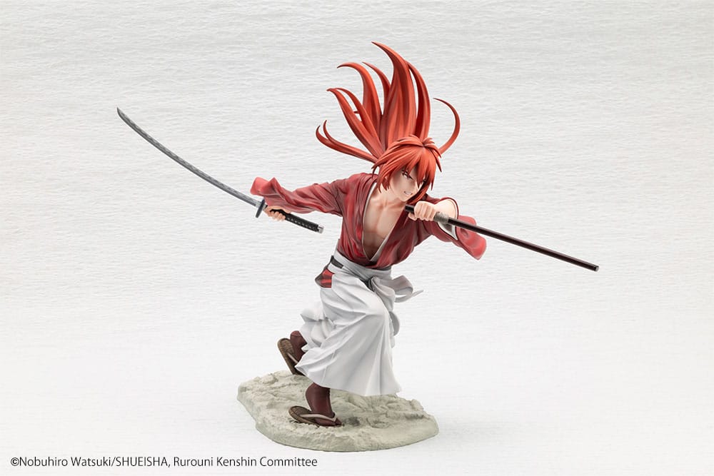 Rurouni Kenshin ARTFXJ Statue 1/8 Kenshin Himura 20 cm 4934054055661