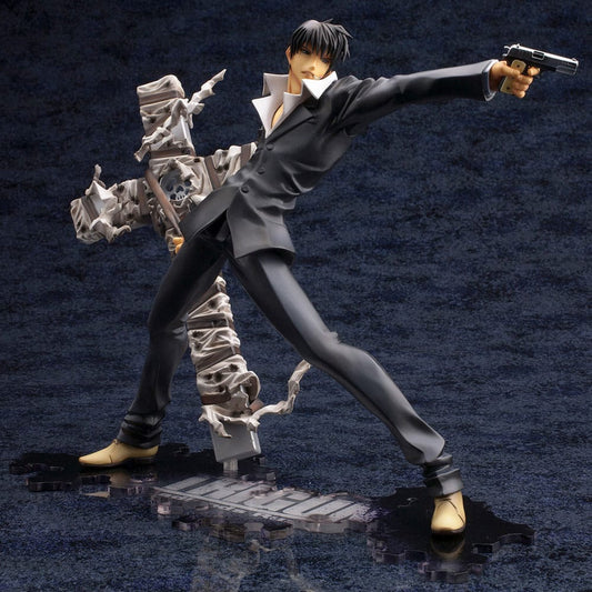 Trigun Badlands Rumble ARTFX J Statue 1/8 Nicholas D. Wolfwood Renewal Package Version 20 cm 4934054058266