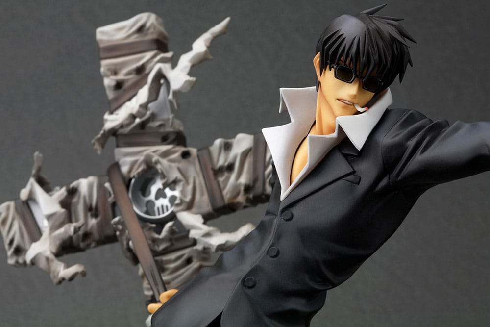 Trigun Badlands Rumble ARTFX J Statue 1/8 Nicholas D. Wolfwood Renewal Package Version 20 cm 4934054058266