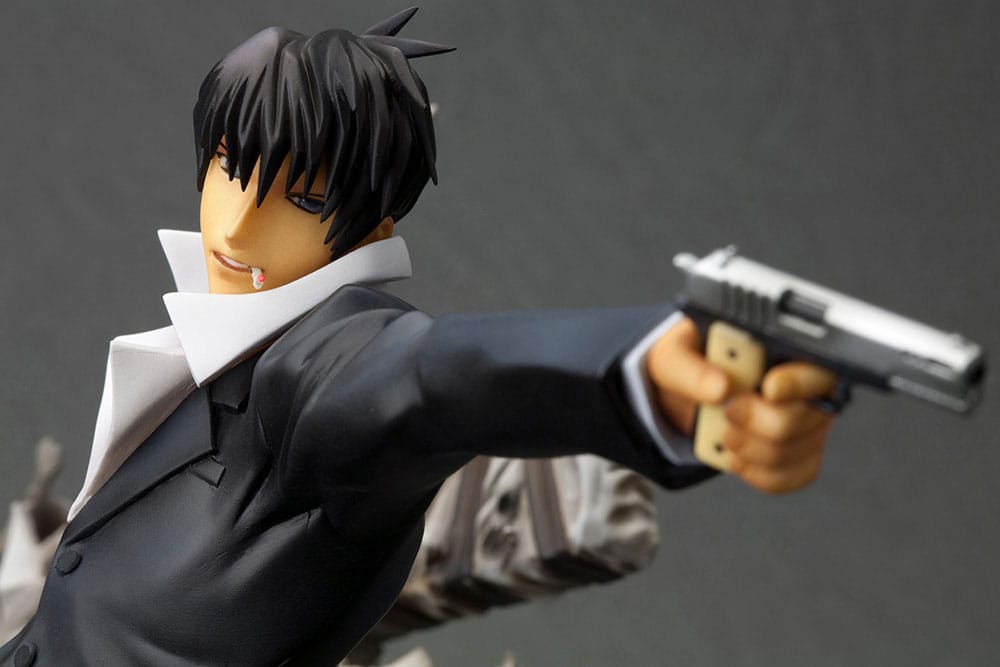 Trigun Badlands Rumble ARTFX J Statue 1/8 Nicholas D. Wolfwood Renewal Package Version 20 cm 4934054058266