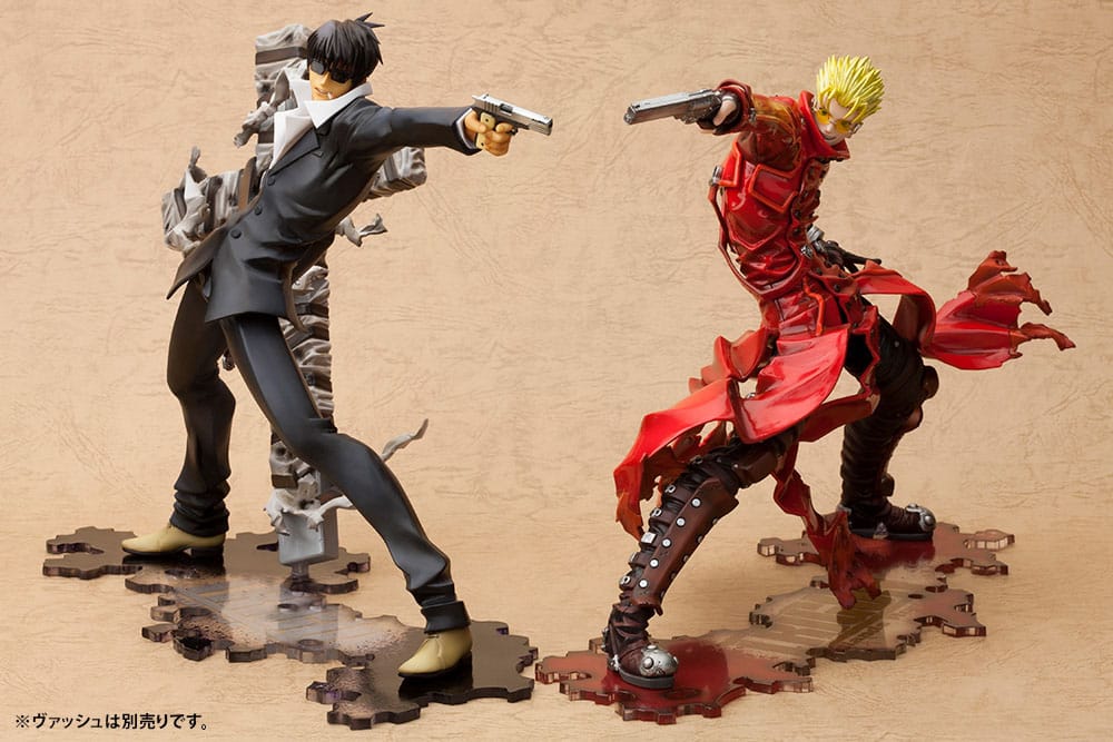 Trigun Badlands Rumble ARTFX J Statue 1/8 Nicholas D. Wolfwood Renewal Package Version 20 cm 4934054058266