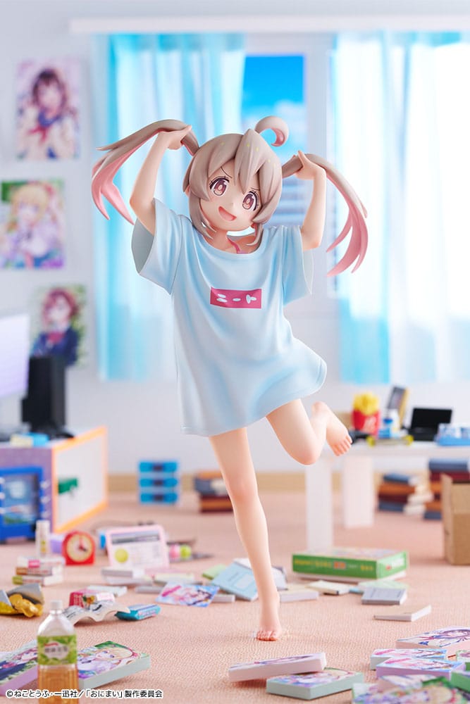 Onimai: I'm Now Your Sister! PVC Statue 1/6 Mahiro Oyama T-shirt Ver. 25 cm 4934054062065