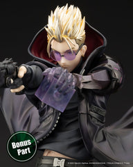 Trigun Stampede ARTFXJ Statue 1/8 Vash the Stampede The Gunman in Black Ver. 22 cm 4934054064694